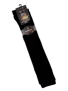 Knæstrømper Harmony - Bambus - SORT - 3-PAK 